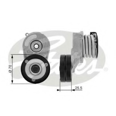 Intinzator curea curea distributie T38432 GATES pentru Opel Astra Opel Corsa Opel Vita Opel Combo Chevrolet Corsa Chevrolet Montana