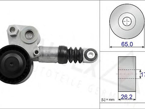 Intinzator curea, curea distributie VOLVO S80 II limuzina (AS), VOLVO V70 III (BW), VOLVO XC70 II combi - AUTEX 654846