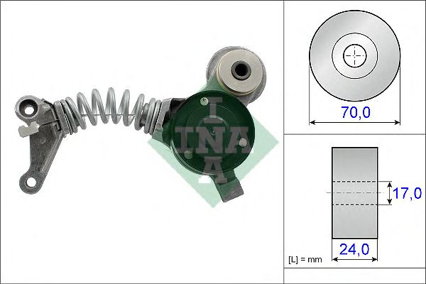 Intinzator curea distributie AUDI A6 (4B2, C5) MAXGEAR: 56381MG/ROLKA|54-1070