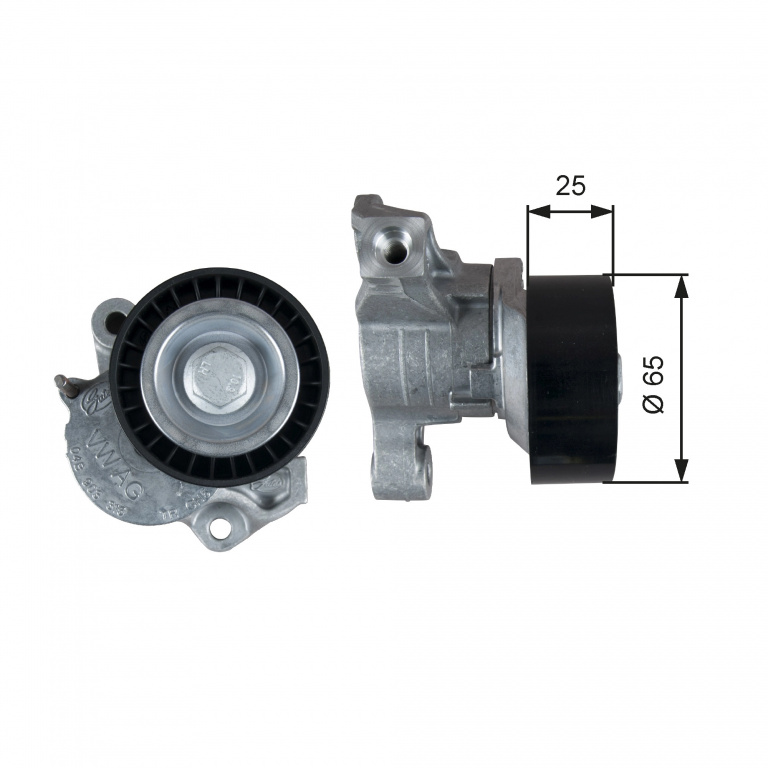 Intinzator curea distributie Gates SKODA RAPID (NH3, NK3, NK6) 2015-2019 - T39357
