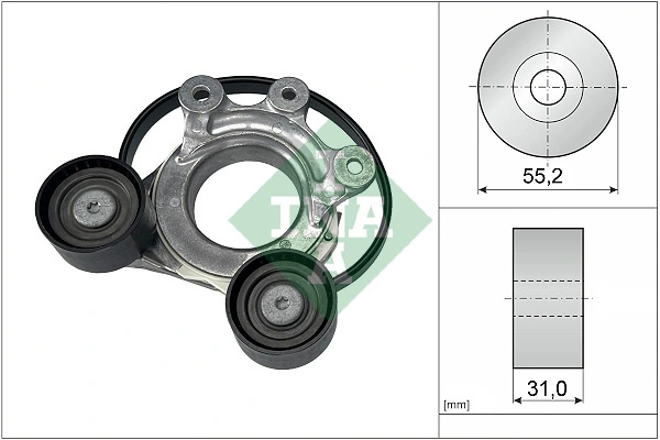Intinzator curea distributie INA BMW i8 (I12) 2014-2020 - 534 0774 10