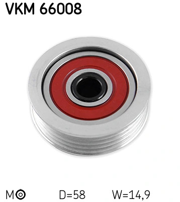 Intinzator curea distributie SKF SUZUKI IGNIS I (FH) 2000-2005 - VKM 66008