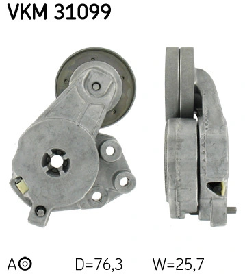 Intinzator curea distributie SKF VW POLO V (6R1, 6C1) 2010-2014 - VKM 31099