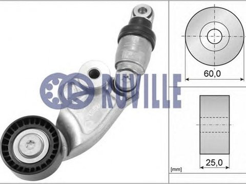 Intinzator curea MAZDA CX-5 KE GH RUVILLE 57060