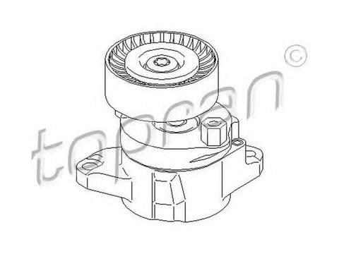 Intinzator curea MERCEDES-BENZ SL R230 TOPRAN 407858 PieseDeTop