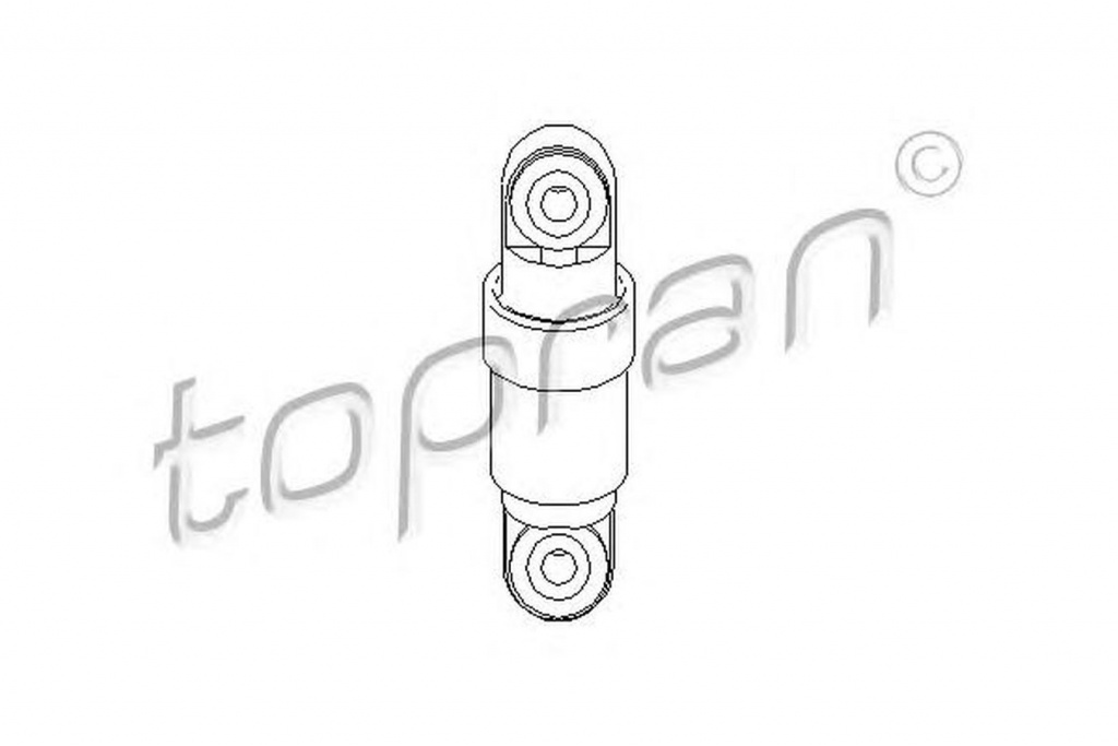 Intinzator curea OPEL VECTRA B combi 31 TOPRAN 206046