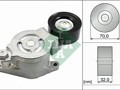 Intinzator curea transmisie 534 0538 10 INA pentru Mazda Cx-7 Mazda 6 Mazda 3