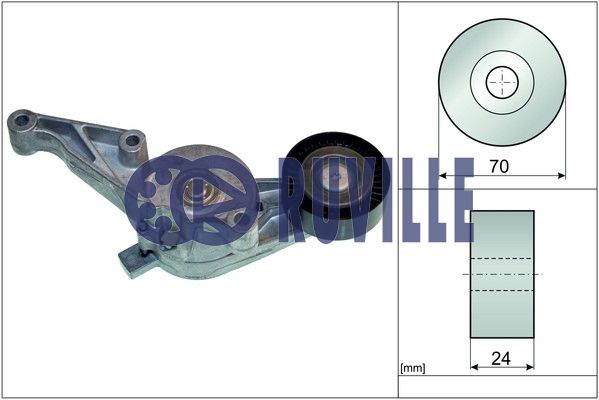 Intinzator,curea transmisie (55790 EVR) AUDI,SEAT,SKODA,VW