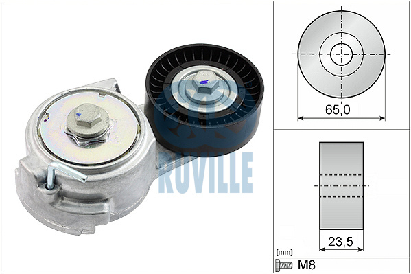 Intinzator,curea transmisie (56011 EVR) ABARTH,ALFA ROMEO,CHRYSLER,FIAT,FIAT (NANJING),FORD,LANCIA,OPEL,TATA,VAUXHALL