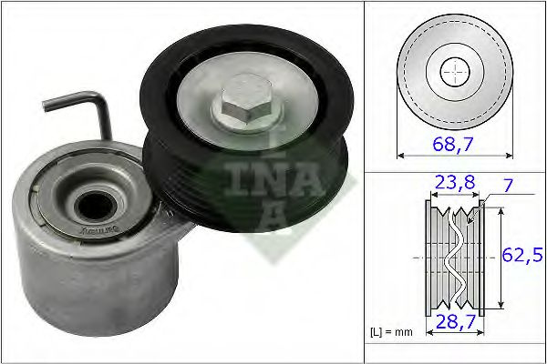 Intinzator,curea transmisie AUDI A6 Allroad (4FH, 