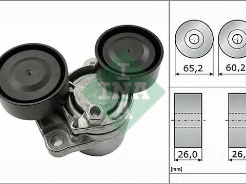 Intinzator curea transmisie BMW Seria 5 (F10, F18) (2009 - 2016) INA 534 0505 10