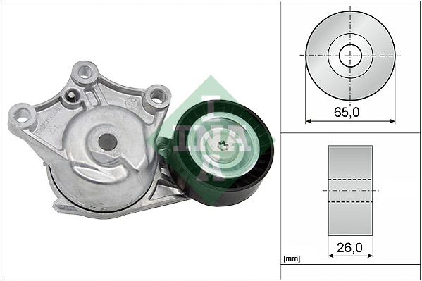 Intinzator curea transmisie ~ Citroen C3 2009 2010