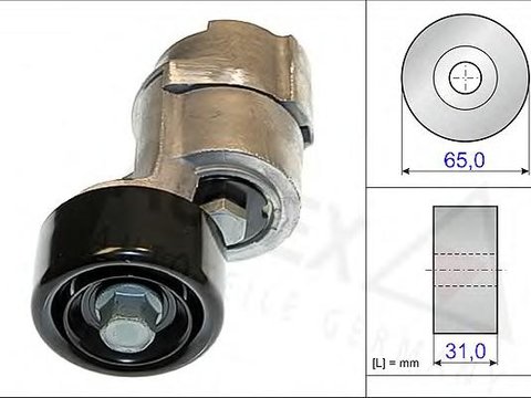 Intinzator,curea transmisie HYUNDAI i45 VI limuzina (YF), HYUNDAI EMBERA V (NF), KIA LOTZE (MG) - AUTEX 654843