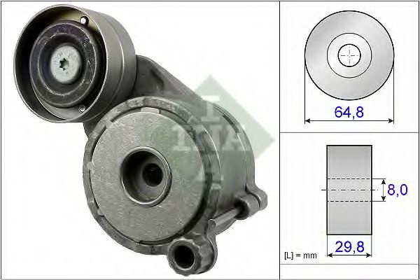 Intinzator,curea transmisie MERCEDES E-CLASS Cupe (C207) (2009 - 2016) INA 534 0506 10 piesa NOUA