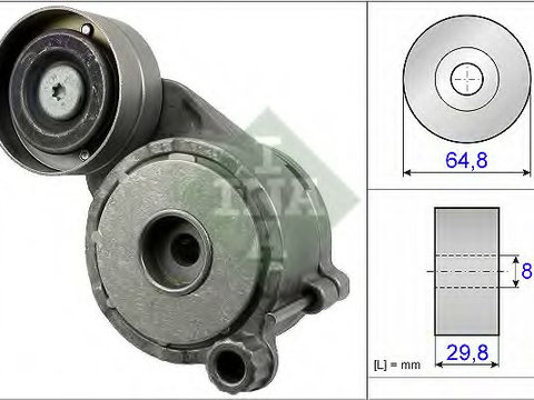 Intinzator curea transmisie MERCEDES S-CLASS (W221) (2005 - 2013) INA 534 0506 10