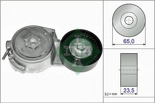 Intinzator,curea transmisie OPEL COMBO Combi (X12) (2012 - 2016) INA 534 0069 10 piesa NOUA