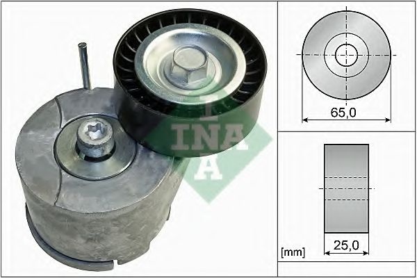 Intinzator,curea transmisie OPEL COMBO Tour (X12) (2012 - 2016) INA 534 0455 10 piesa NOUA