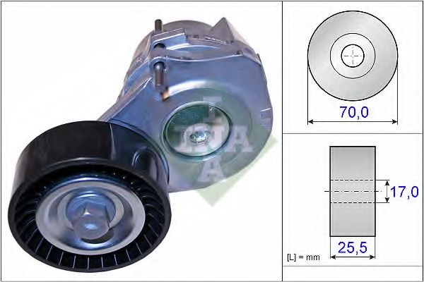 Intinzator,curea transmisie OPEL CORSA D (2006 - 2016) INA 534 0438 10 piesa NOUA