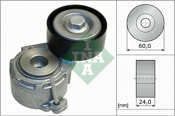 Intinzator,curea transmisie PEUGEOT BOXER caroserie (244) (2001 - 2016) INA 534 0111 20