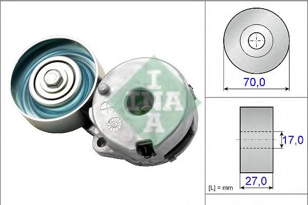 Intinzator,curea transmisie RENAULT MEGANE III Cup