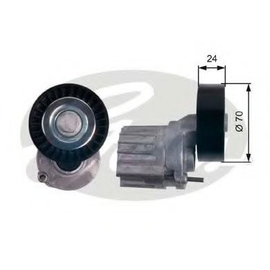 Intinzator curea transmisie T38427 GATES pentru Vw