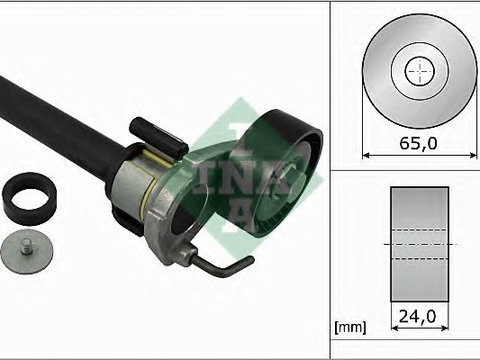 Intinzator curea transmisie VW JETTA IV (162, 163) (2010 - 2016) INA 534 0422 10