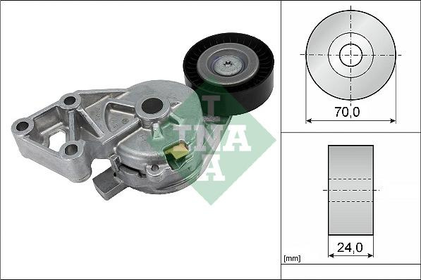 Intinzator curea transmisie VW SHARAN 7M8 7M9 7M6 INA 534 0132 30