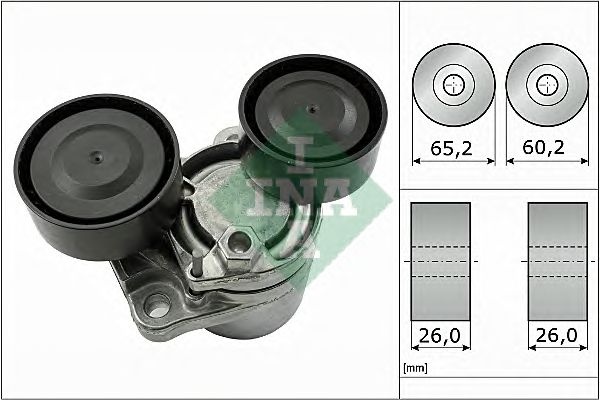 Intinzator curea trapezoidala BMW 6 Cabriolet (F12) - Cod intern: W20202902 - LIVRARE DIN STOC in 24 ore!!!