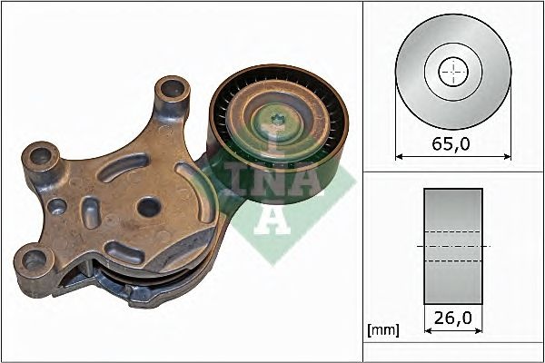 Intinzator curea trapezoidala PEUGEOT 206 CC (2D) - Cod intern: W20202797 - LIVRARE DIN STOC in 24 ore!!!