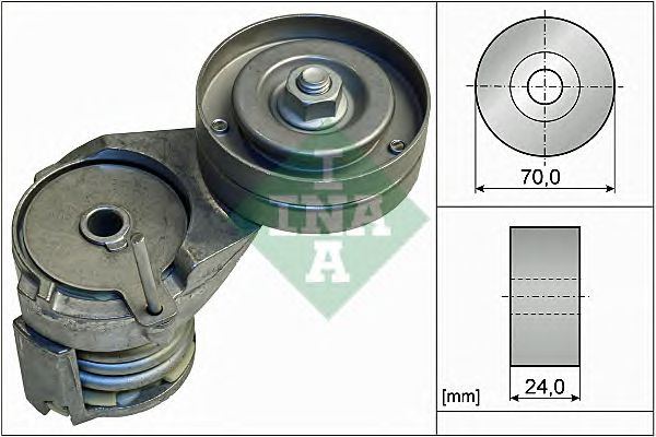 Intinzator curea trapezoidala SEAT IBIZA V ST (6J8, 6P8) - Cod intern: W20202825 - LIVRARE DIN STOC in 24 ore!!!