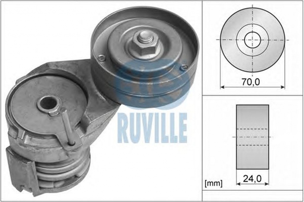 Intinzator curea VW NEW BEETLE 9C1 1C1 RUVILLE 55738