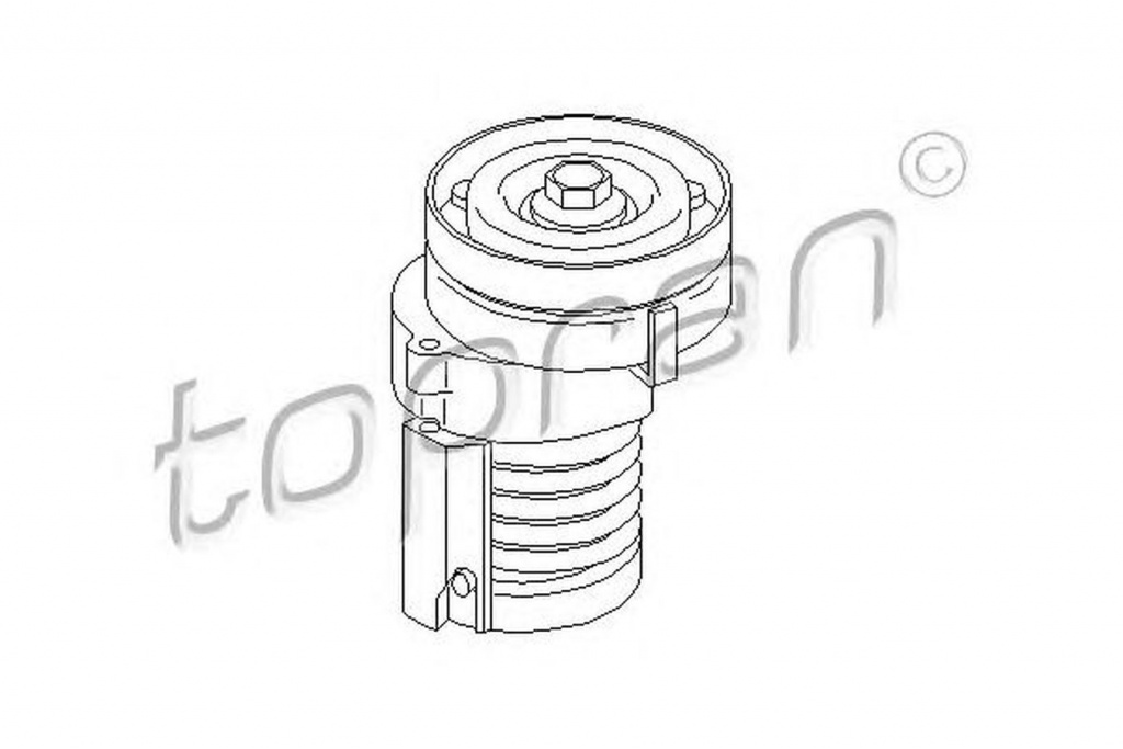 Intinzator curea VW NEW BEETLE 9C1 1C1 TOPRAN 108221