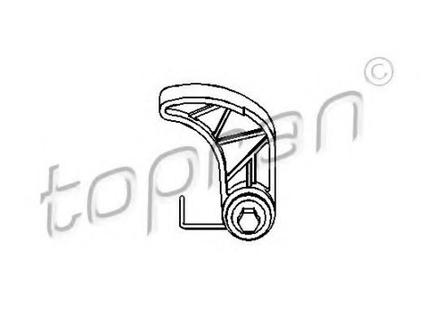 Intinzator lant, antrenare pompa ulei VW GOLF 6 Variant (AJ5) (2009 - 2013) TOPRAN 113 130
