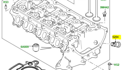 Intinzator lant distributie 2.0L AJ200 I