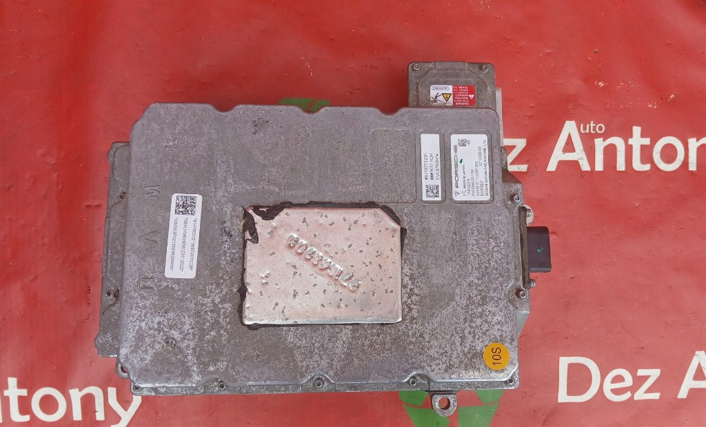 Invertor modul electric spate Porsche Taycan 4S 2019 2020 2021 2022 2023 cod 9J1907123F