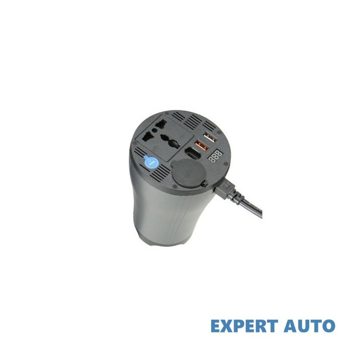 Invertor premium 150w 12v-220v cod: 4418