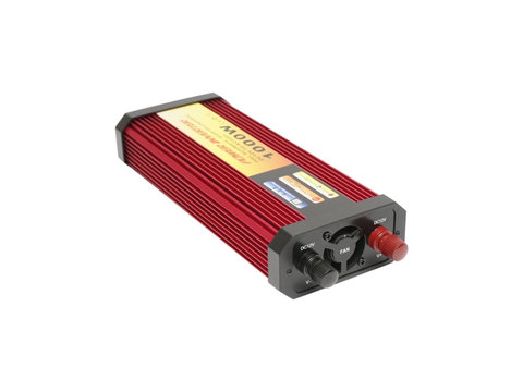 Invertor tensiune 12V-220V 1000W cu USB Breckner Germany ERK AL-040723-5