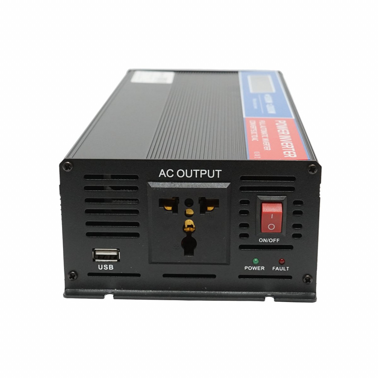 Invertor tensiune 12V-220V 2000W LCD cu 