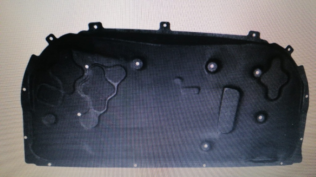 IZOLAȚIE FONICĂ CAPOTĂ OPEL ASTRA H 04-14