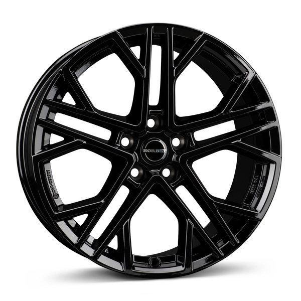 Janta aliaj Borbet XV BG - Black Glossy CB64.2 5/114.3 19X8.5 ET38