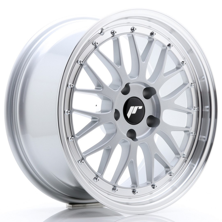 Janta aliaj JR Wheels JR23 18x8,5 ET25 5x120 Hyper Argintiu w/Buza polisata