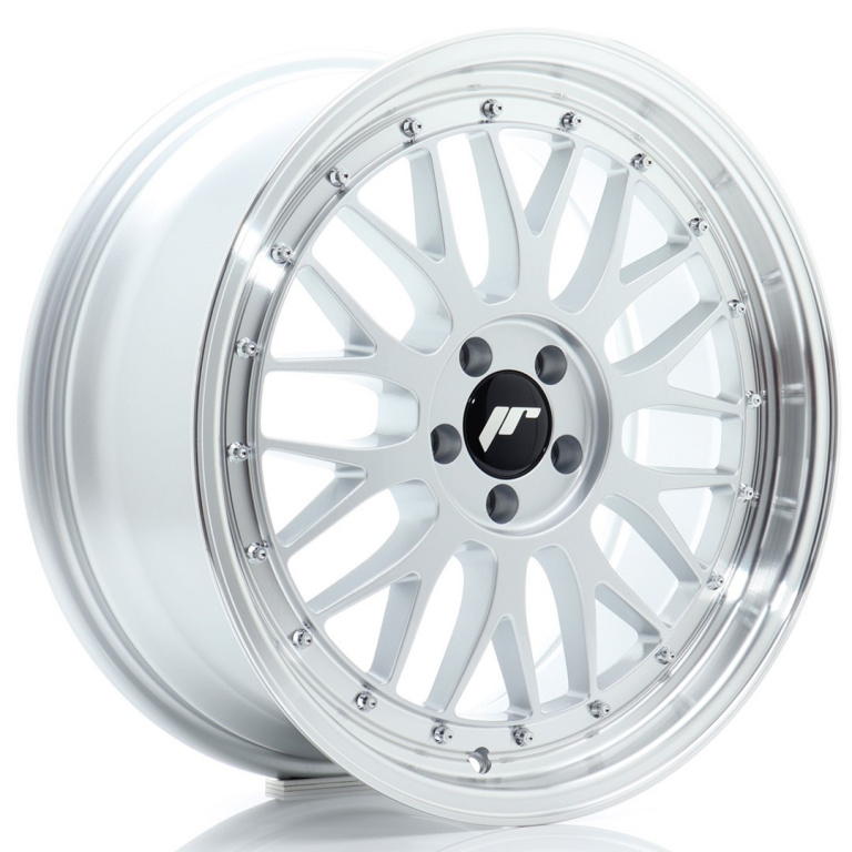 Janta aliaj JR Wheels JR23 18x8 ET40 5x112 Hyper Argintiu w/Buza polisata