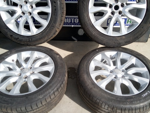 Janta aliaj LAND ROVER Range Rover Sport L494 II 2013-prezent 255/55R20 8,5Jx20EH24 , 5x100, interior 72MM 3 buc Anvelope KUMHO vara 255/55ZR20 110Y CRUGEN HP91 DOT 3922,4021, DK62-1007-DB SILVER