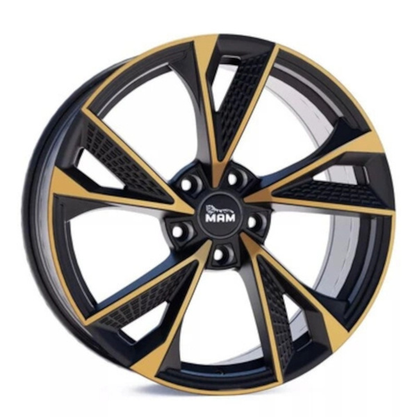 Janta aliaj MAM Leichtmetallräder RS6 8.5x20 5x108 ET40 MBFC - Matt Black Front Cooper