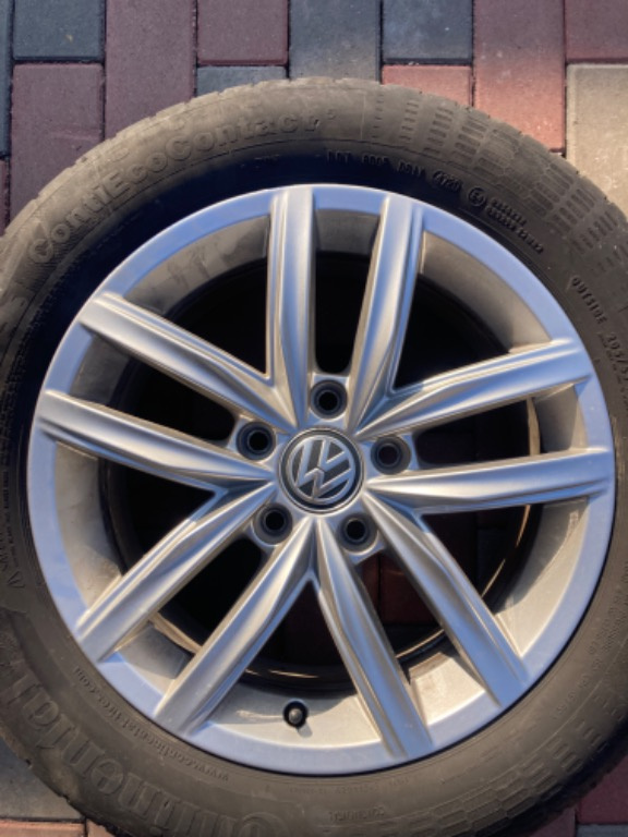 Janta aliaj pe 16" 5x112 oem vw golf 7 6,5 j et 46 cod 5g0601025cs