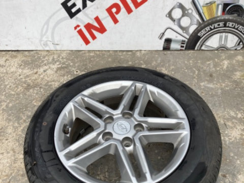 Janta aliaj pe 16" 5x114,3 hyundai kona 6,5j et44 52910-j9100 anvelopa nexen nfera su1 205/60/16 dot 1020 6mm