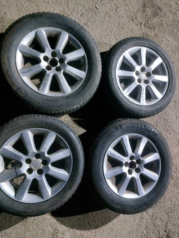 Janta Aliaj Set R16,5x100,Anvelope Iarna,Anvelope Stare Buna Toyota AVENSIS (T25) 2003 - 2008 Motorina