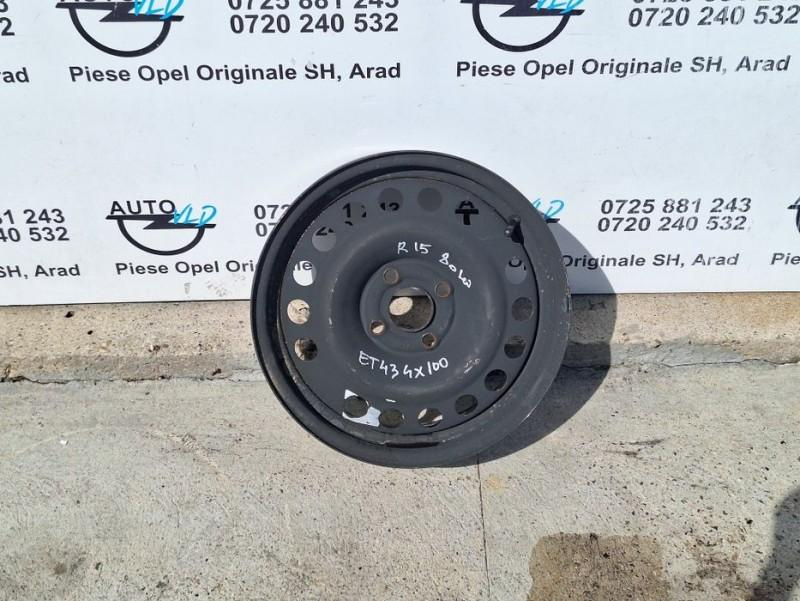 Janta tabla rezerva 4x100 R15 ET43 Opel Zafira B 2005-2014