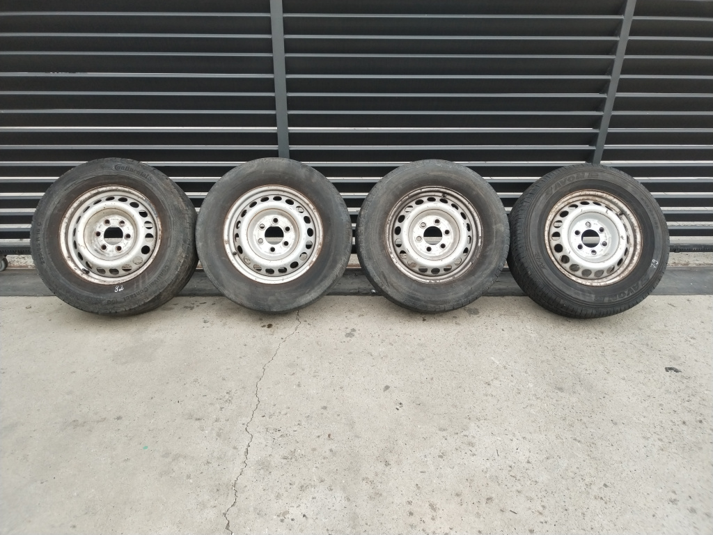 Jante 16 - 6 prezoane Mercedes-Benz Sprinter (2009->) [906] 2.2 Motorina 2016, A0014014802 / 46/15 / ET62 / 6 1/2JX16H2 / 235/65R16C / SE VINDE LA SET DE 4 BUCATI SAU LA BUCATA