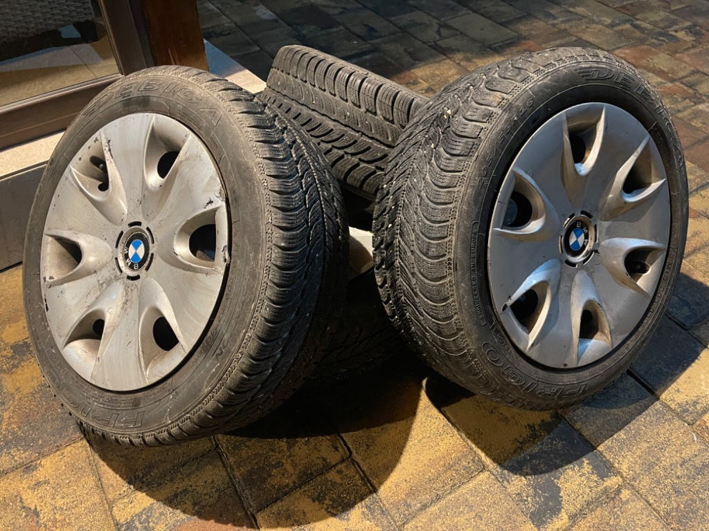 Jante 16” BMW Seria 1 3 cu anvelope iarna 205 55 R16